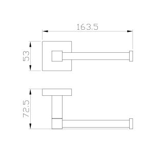 Держатель для туалетной бумаги Wonzon & Woghand Polo WW-8906-DG тёмное золото